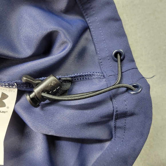 Under Armour 1/4 Baseball Pullover Warm Up Size XL Blue NL Logo Shirt - Picture 8 of 10